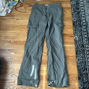 Zara Army Green Cargo Pants